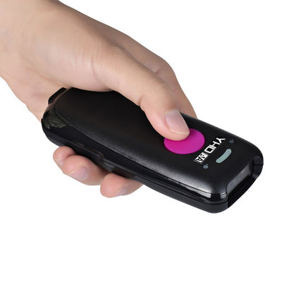 Mini 1D 2.o QR Bluetooth lectura de la pantalla de la ayuda del escáner de Portable Image Barcode del lector de código de barras de YHD