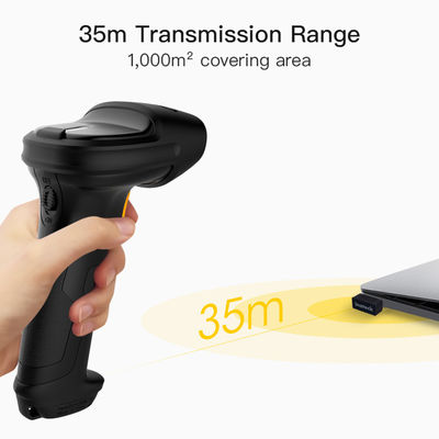 Alto escáner inalámbrico del código de barras de Handfree 1D de la velocidad de exploración para el colmado